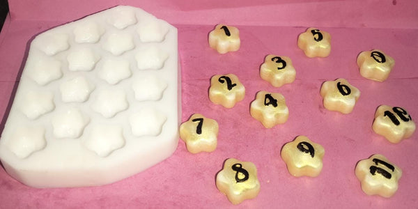 MOLDE DE ESTRELLAS DE LOS DESEOS  PEQUEÑO