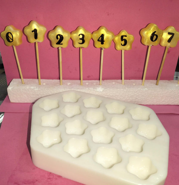 MOLDE DE ESTRELLAS DE LOS DESEOS GRANDE